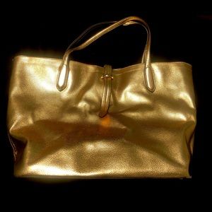 Golden Hand-Bag